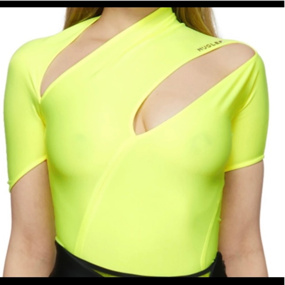 Mugler Slashed Body Suit